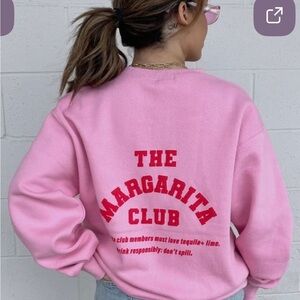 LULUSIMON STUDIO TOP SWEATER SZ MED! MARGARITA CLUB MEMBER OBSESSED!